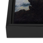The wanderer above the sea of fog by Caspar David Friedrich Framed Canvas Print Gallery Image 3