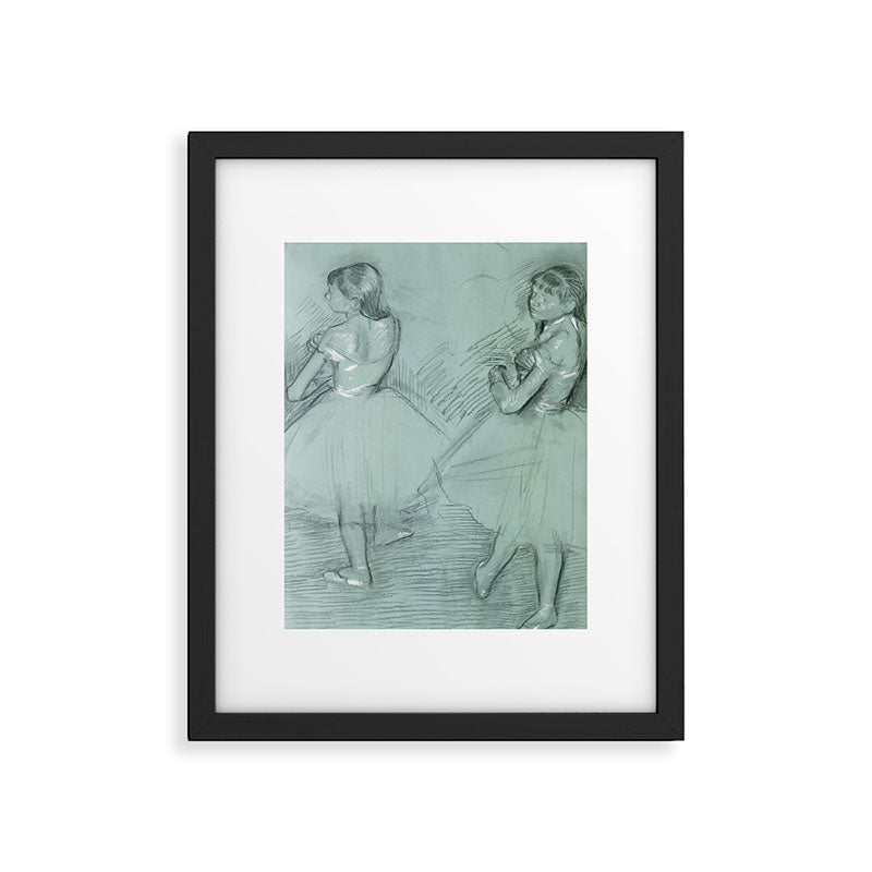 Two Dancers by Edgar Degas, 1879 Framed Art Print Gallery Image 5