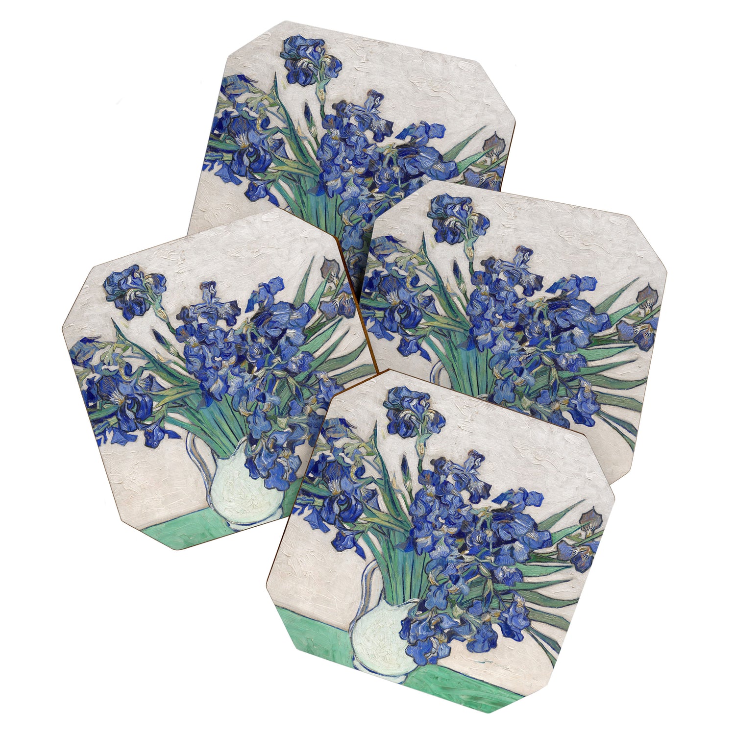 Van Gogh, Irises, 1888 Coaster Gallery Image 1
