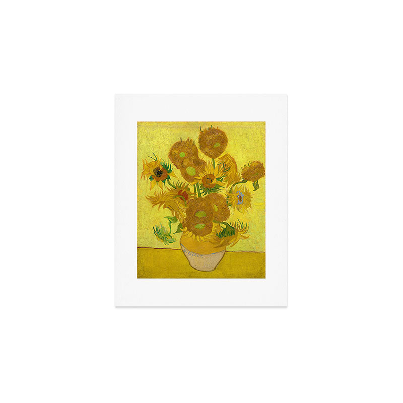 Van Gogh Sunflowers Art Print Gallery Image 1