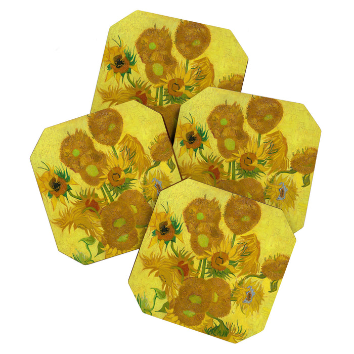 Van Gogh Sunflowers Coaster Gallery Image 1