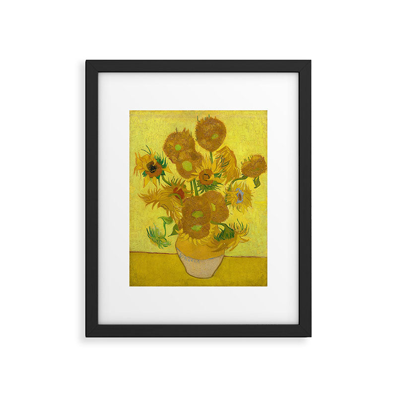 Van Gogh Sunflowers Framed Art Print Gallery Image 5