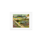 Vincent van Gogh - Garden at Arles Art Print Gallery Image 1