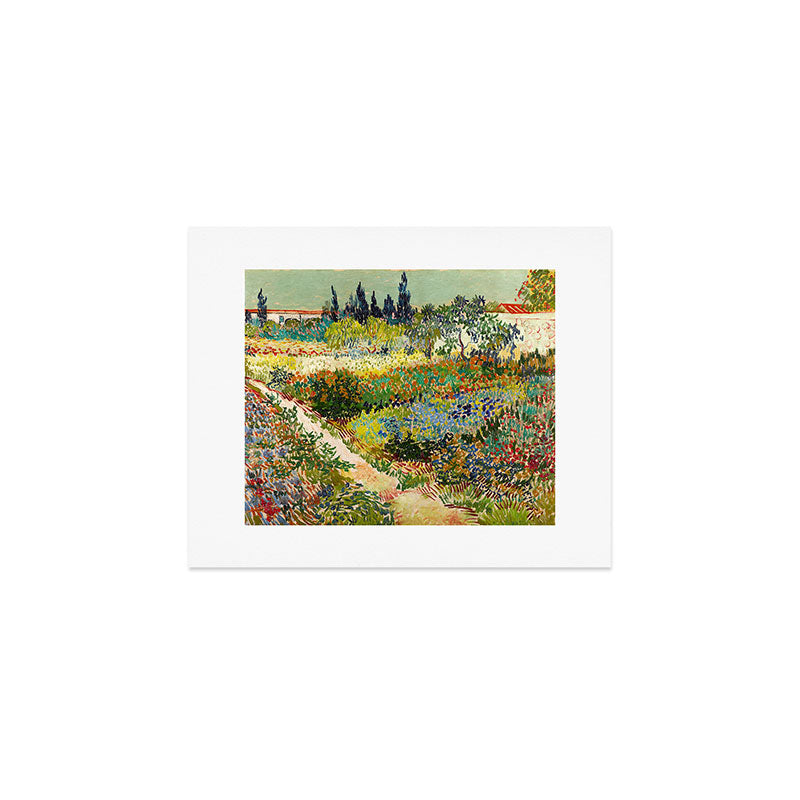 Vincent van Gogh - Garden at Arles Art Print Gallery Image 1