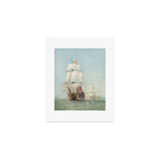 Vintage Ship Art Art Print Gallery Image 1