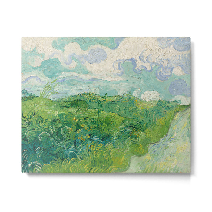 Green Wheat Fields, Auvers, 1890, Vincent van Gogh Metal Print Gallery Image 1