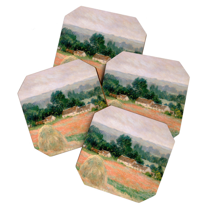 Haystack at Giverny by Claude Monet Coaster Gallery Image 1