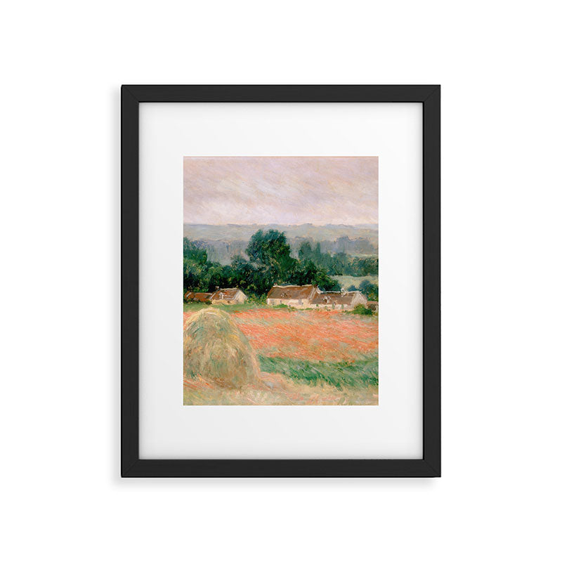 Haystack at Giverny by Claude Monet Framed Art Print Gallery Image 5