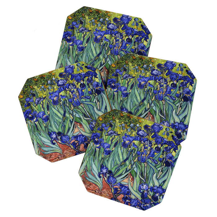 Irises by Vincent van Gogh Coaster Gallery Image 1