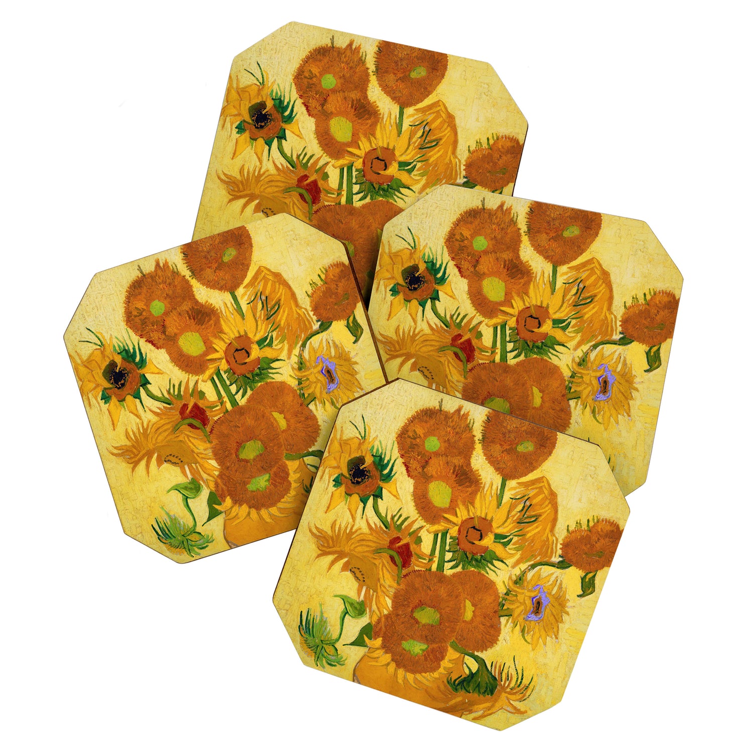 Sunflowers by Van Gogh Coaster Gallery Image 1