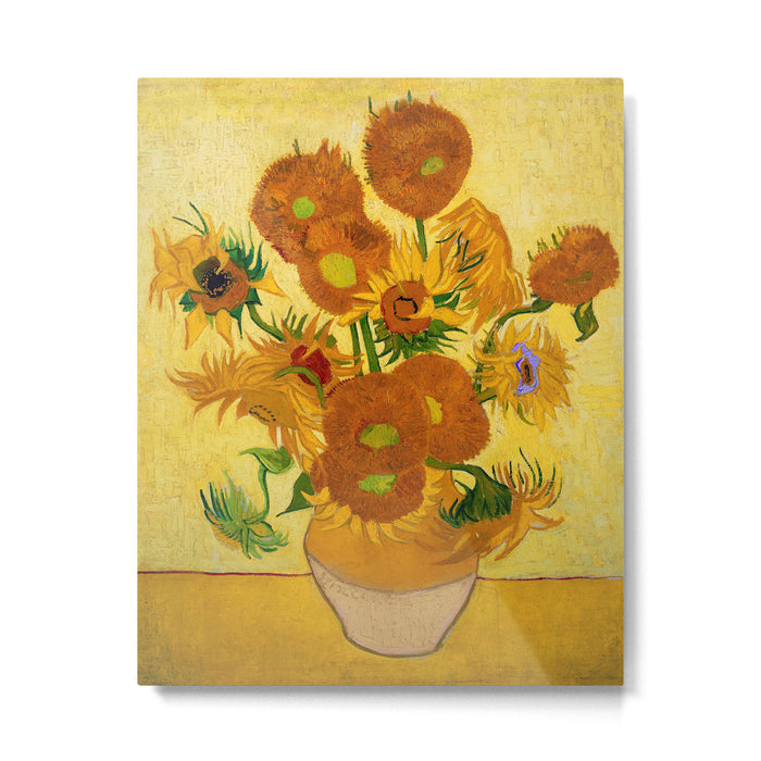 Sunflowers by Van Gogh Metal Print Gallery Image 1
