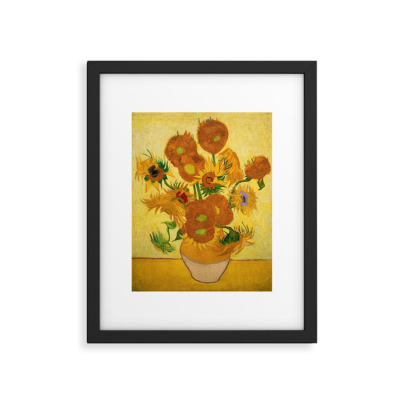 Sunflowers by Van Gogh Framed Art Print Gallery Image 6