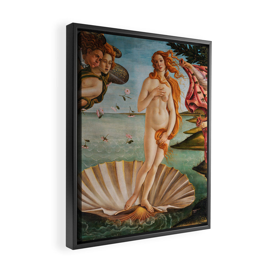 The Birth of Venus Framed Canvas Print Gallery Image 2