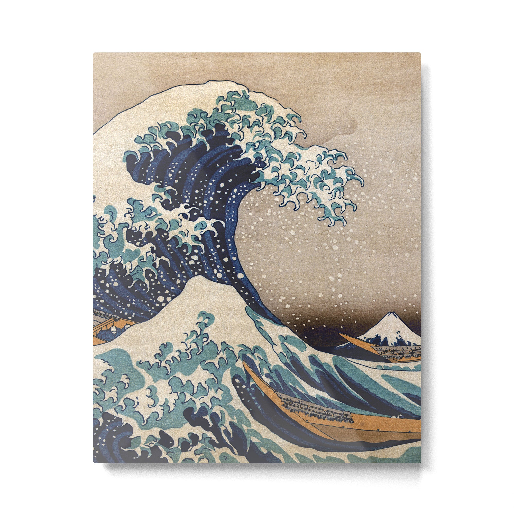 The Great Wave off Kanagawa Metal Print Gallery Image 4