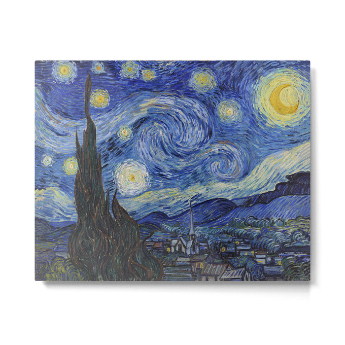 The Starry Night by Vincent van Gogh Metal Print Gallery Image 1