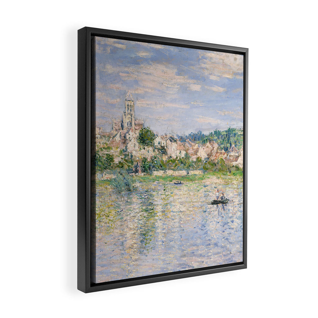 Vetheuil in Summer 1880 by Claude Monet Framed Canvas Print Gallery Image 2