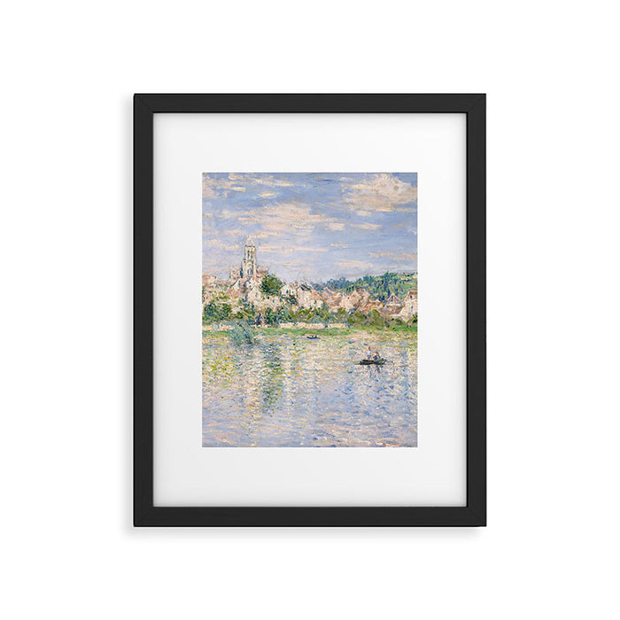 Vetheuil in Summer 1880 by Claude Monet Framed Art Print Gallery Image 1