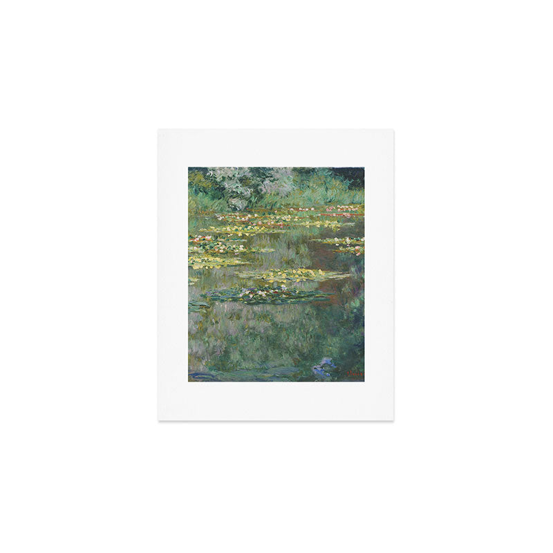 Water Lily Pond Claude Monet Art Print Gallery Image 1