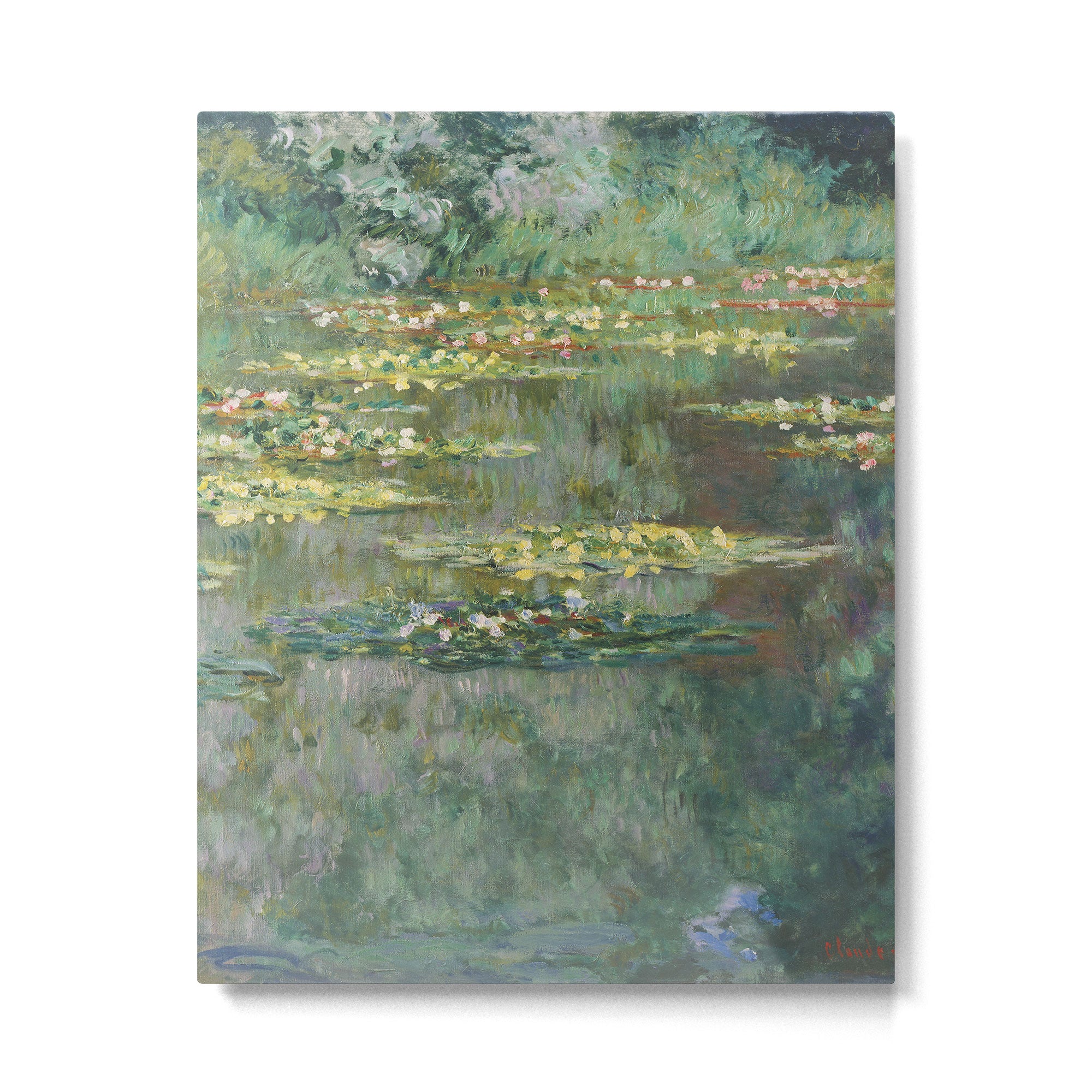 Water Lily Pond Claude Monet Metal Print Gallery Image 6