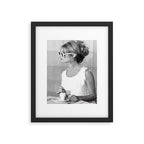 Brigitte Bardot in Sunglasses Retro Vintage Art Framed Art Print Gallery Image 5