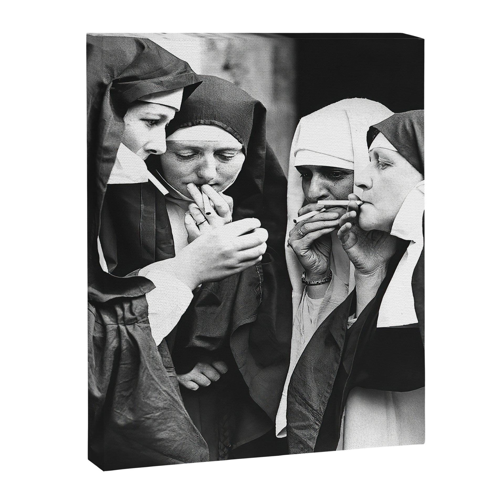 do nuns smoke cigarettes Smoking Canvas SMOKING NUNS Even though I