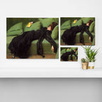 A Decadent Girl - Ramon Casas Canvas Print Gallery Image 3