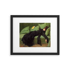 A Decadent Girl - Ramon Casas Framed Art Print Gallery Image 4