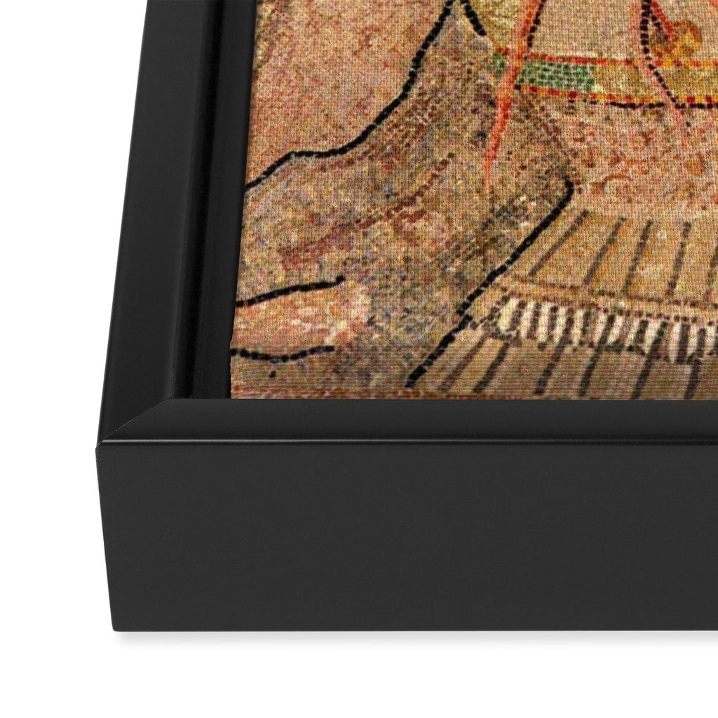 Battle Of Issus Mosaic Alexander The Great Framed Canvas Print Gallery Image 3