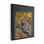 Concourse Of The Birds By Habiballah Of Sava Framed Canvas Print Gallery Image 2