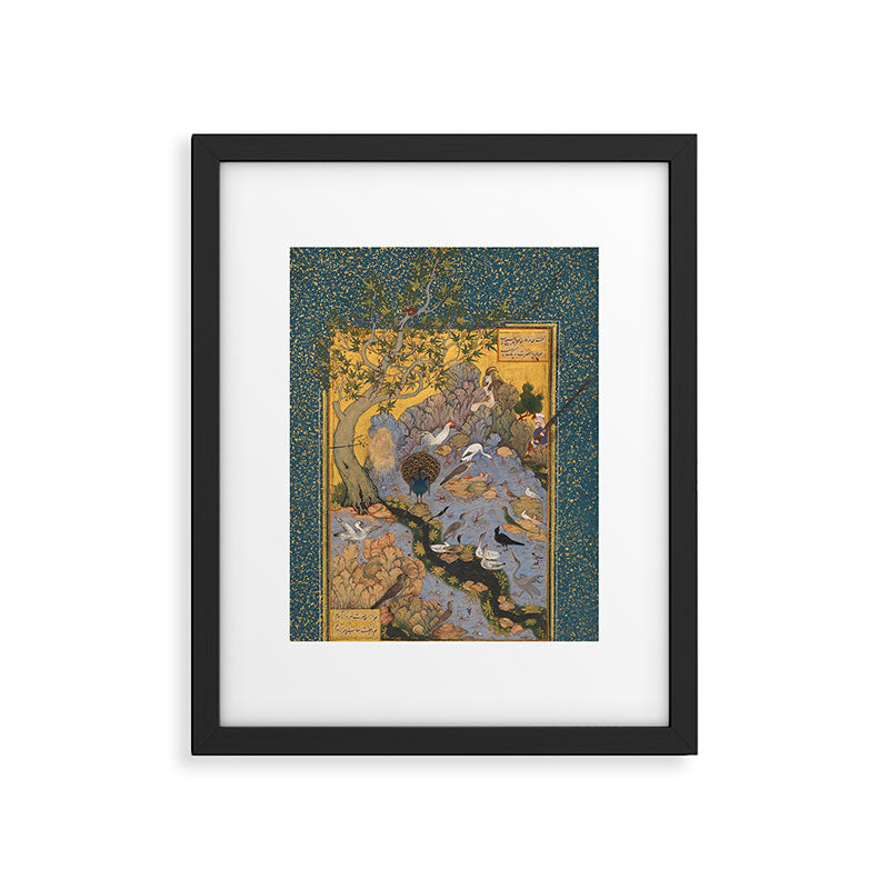Concourse Of The Birds By Habiballah Of Sava Framed Art Print Gallery Image 4