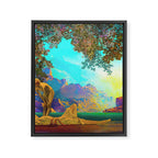 Daybreak By Maxfield Parrish Framed Canvas Print Gallery Image 3