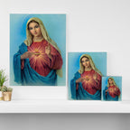 Immaculate Heart Of Mary Canvas Print Gallery Image 3