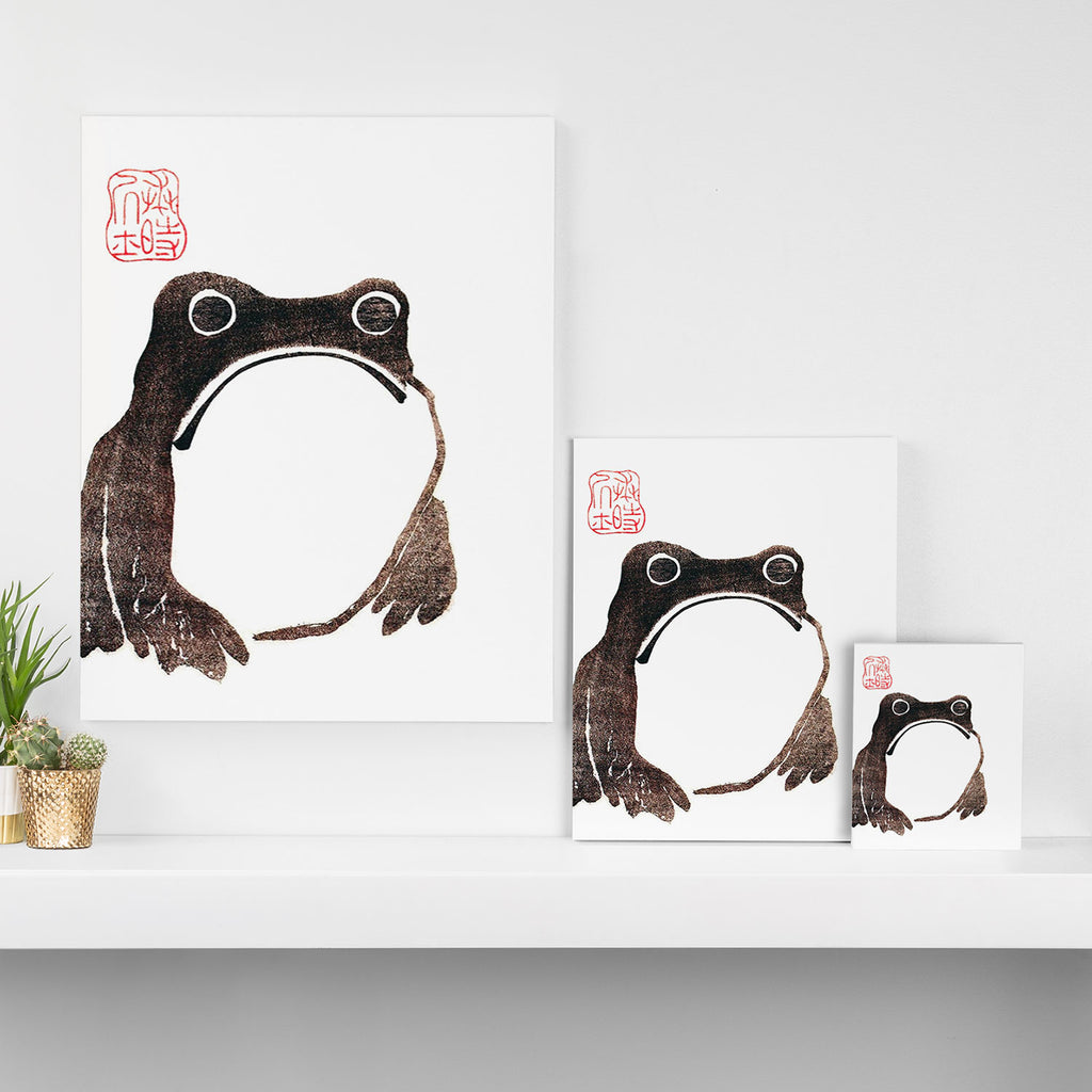 Matsumoto Hoji Frog Canvas Print Gallery Image 3