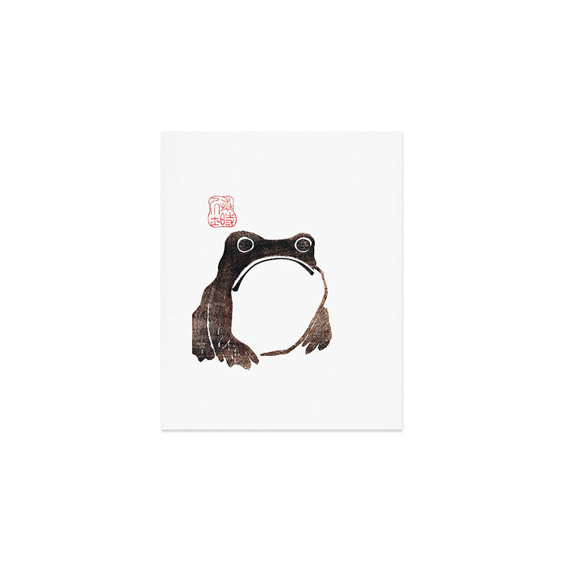 Matsumoto Hoji Frog Art Print Gallery Image 1