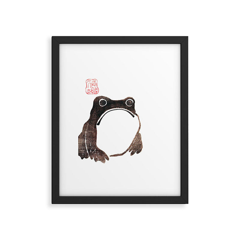 Matsumoto Hoji Frog Framed Art Print Gallery Image 5