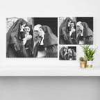 Nuns Smoking High Resolution Version Canvas Print Gallery Image 3