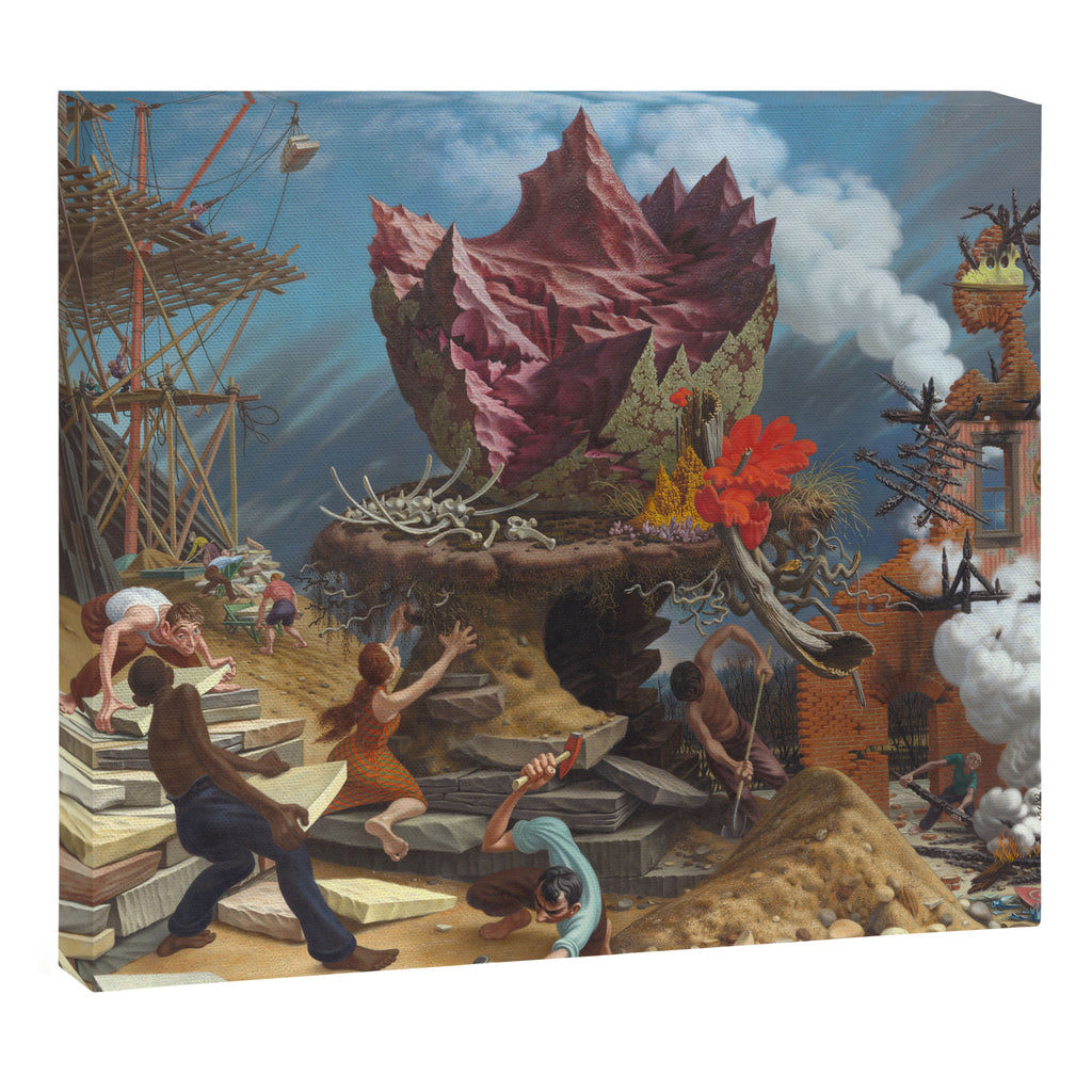 Peter Blume - The Rock Canvas Print Gallery Image 3
