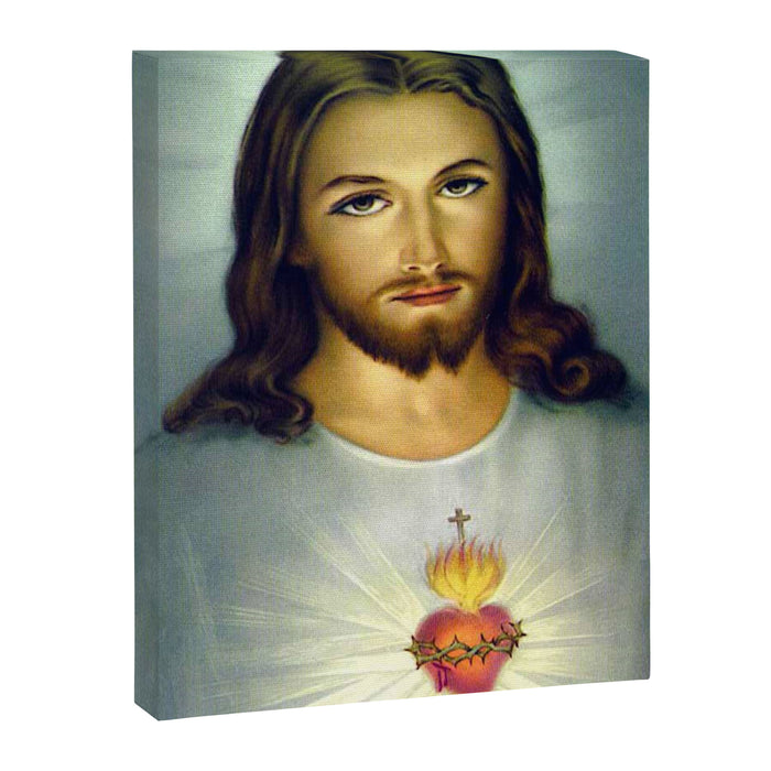 Sacred Heart Of Jesus Canvas Print Gallery Image 1