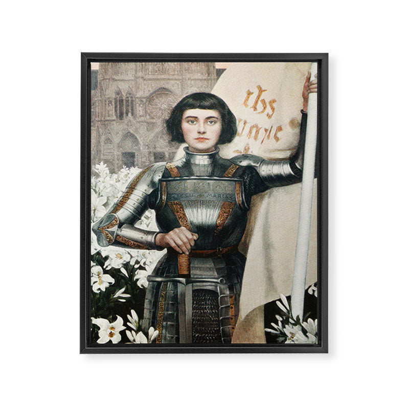 Saint Joan Of Arc Framed Canvas Print Gallery Image 3