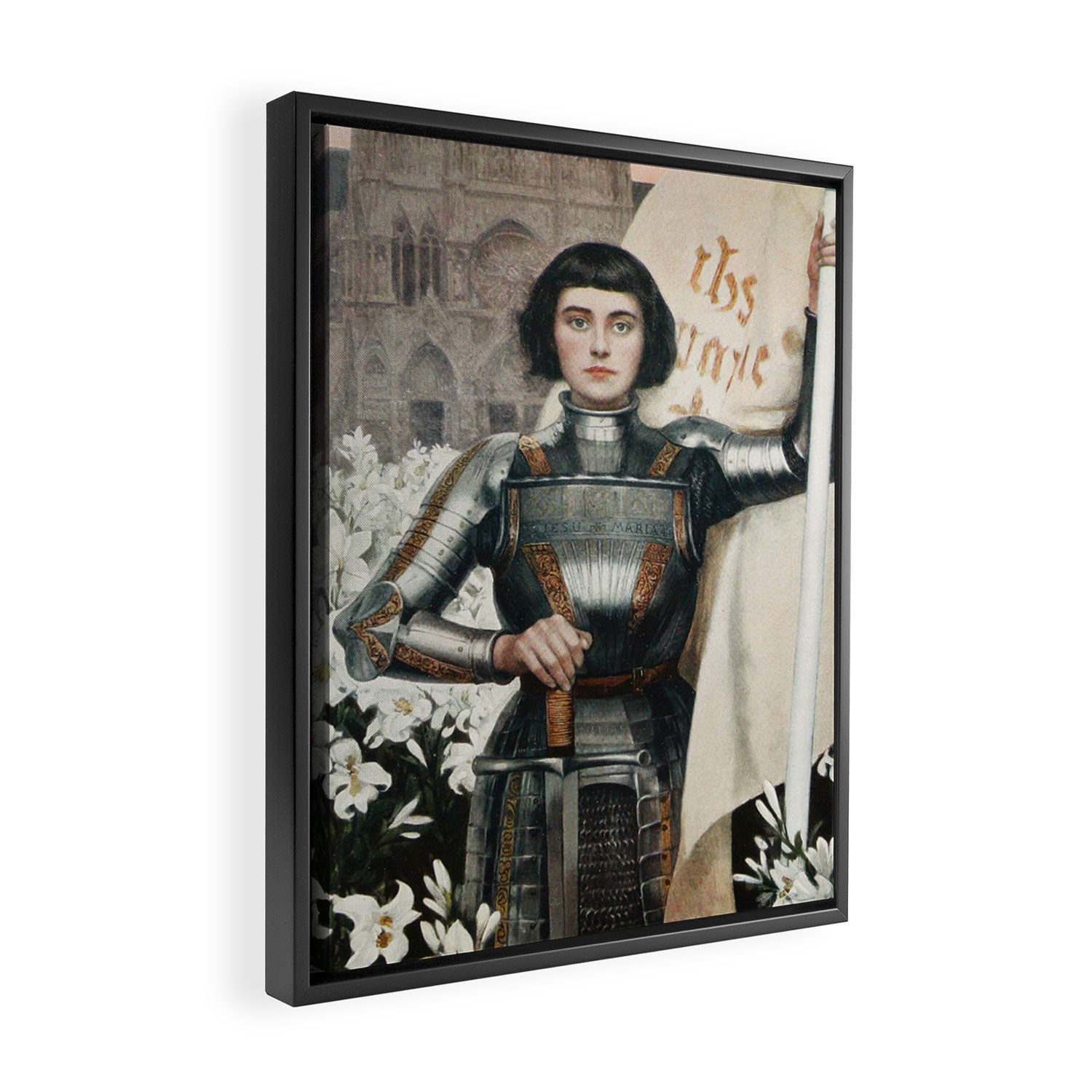 Saint Joan Of Arc Framed Canvas Print Gallery Image 2