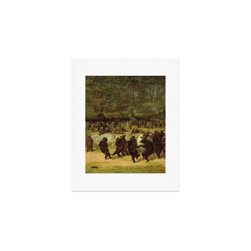 The Bear Dance Painting - William Holbrook Beard Art Print Gallery Image 1