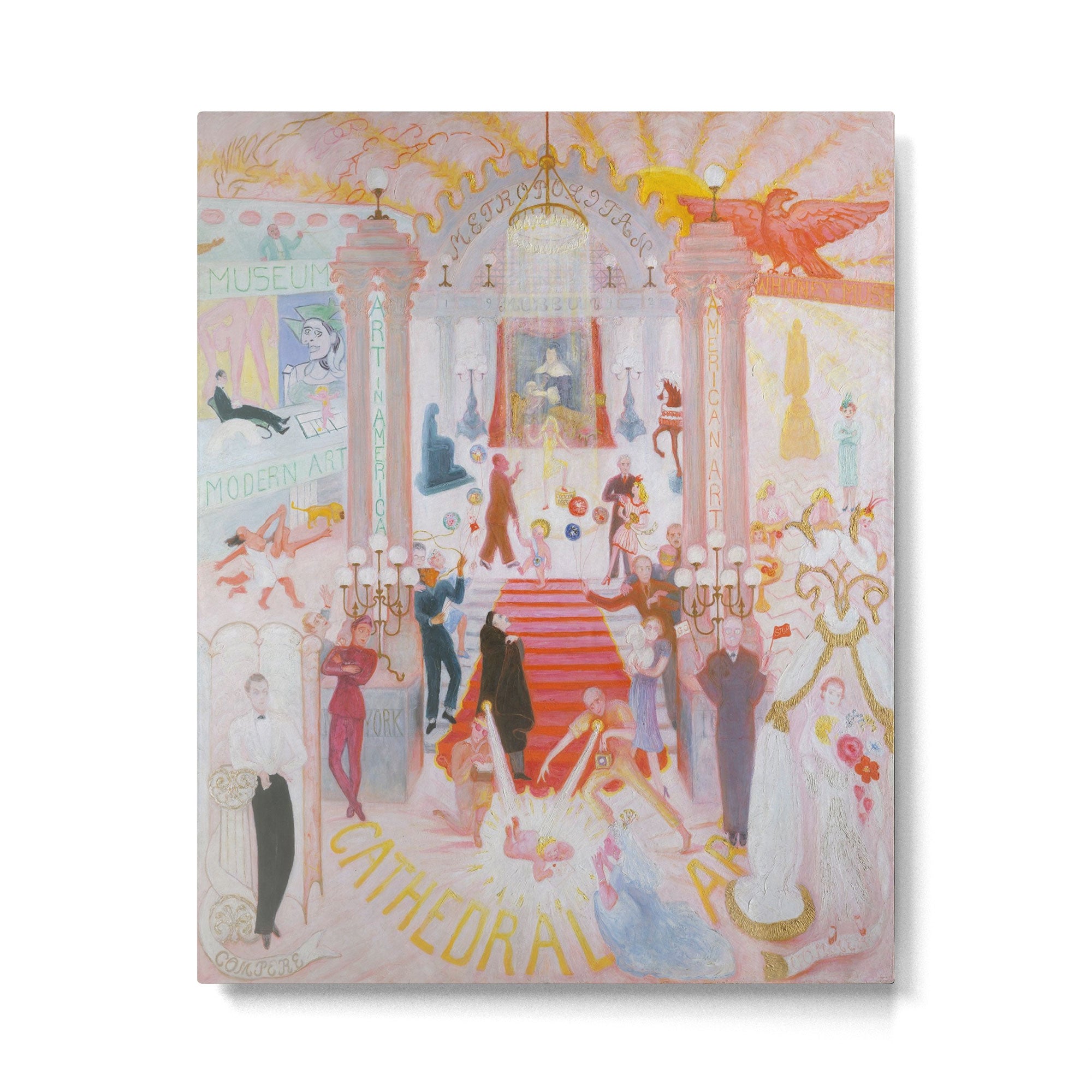 The Cathedrals Of Art - Florine Stettheimer Metal Print Gallery Image 4