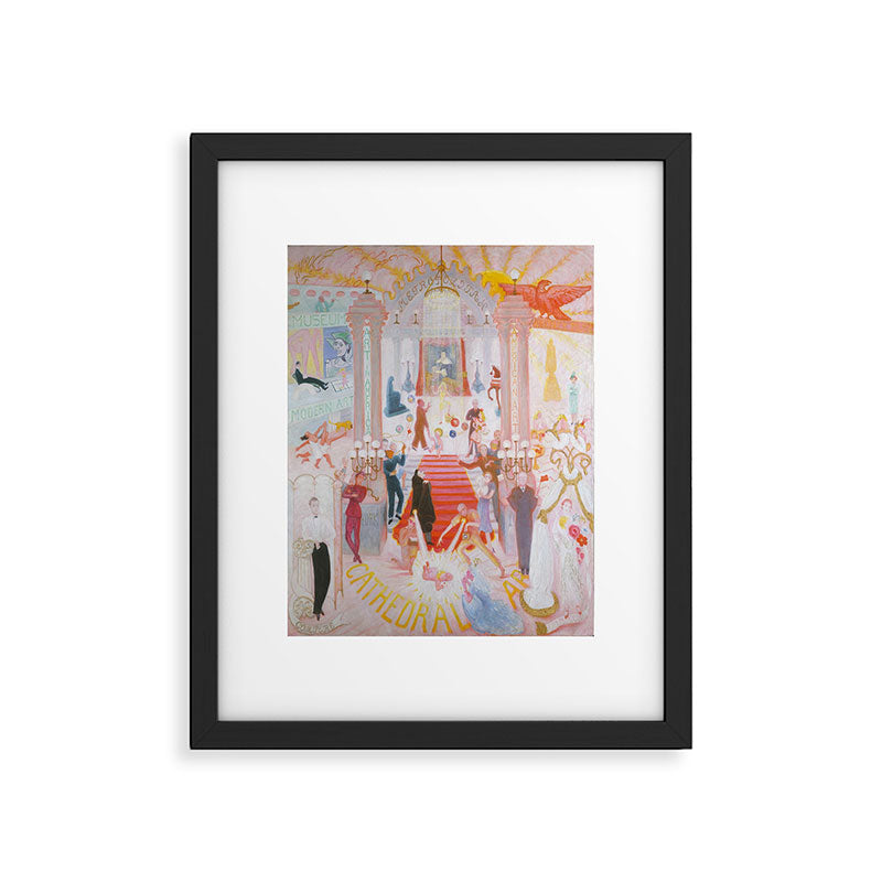 The Cathedrals Of Art - Florine Stettheimer Framed Art Print Gallery Image 5