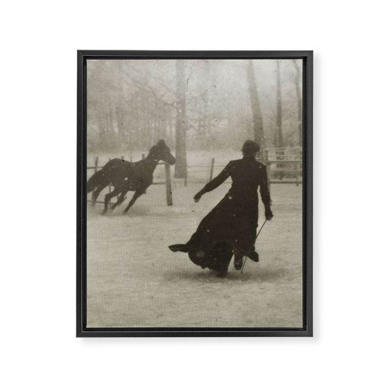 The Horse Trainer By Felix Thiollier 1899 Framed Canvas Print Gallery Image 8