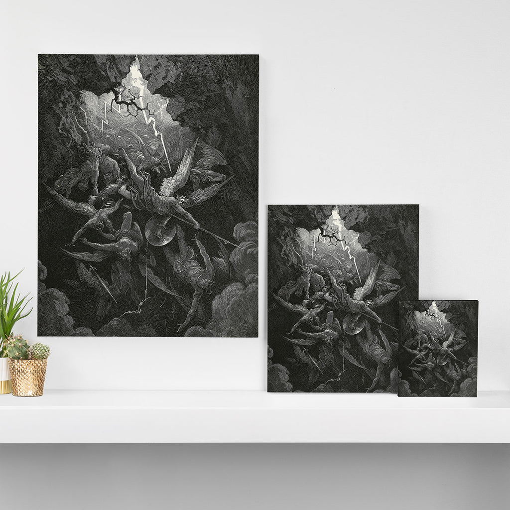 The Mouth Of Hell By Gustave Dore Canvas Print Gallery Image 3