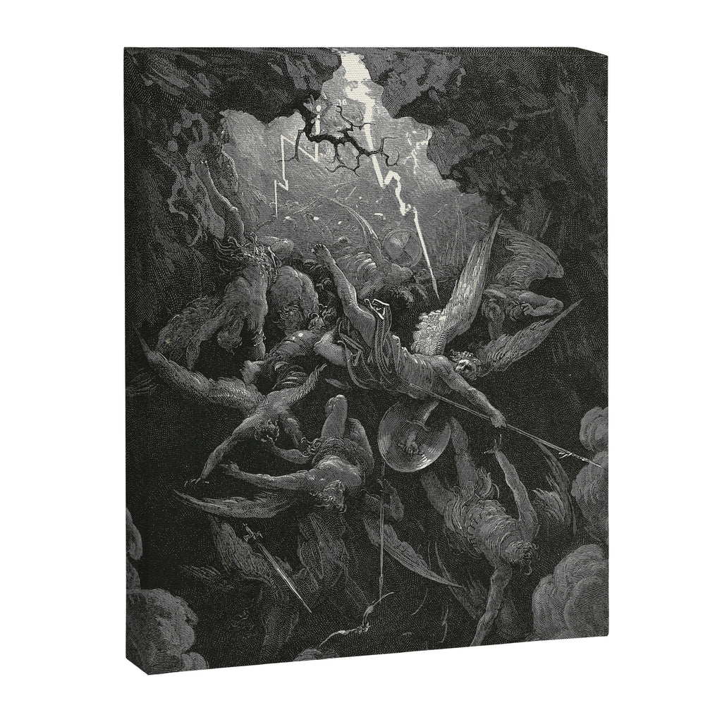 The Mouth Of Hell By Gustave Dore Canvas Print Gallery Image 3