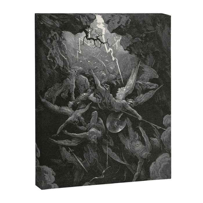 The Mouth Of Hell By Gustave Dore Canvas Print Gallery Image 1