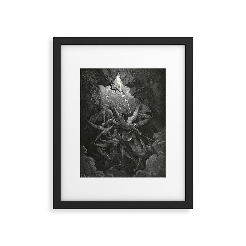 The Mouth Of Hell By Gustave Dore Framed Art Print Gallery Image 5