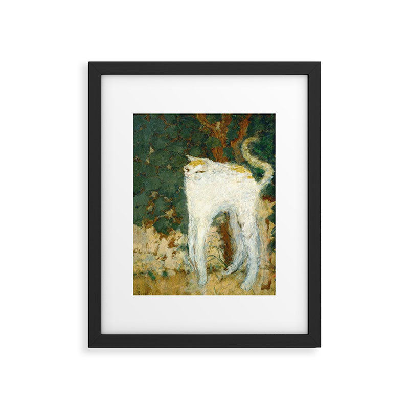 The White Cat - Pierre Bonnard Framed Art Print Gallery Image 4