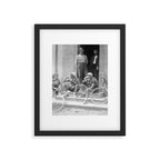 Tour De France Cyclists Drinking Beers Framed Art Print Gallery Image 5